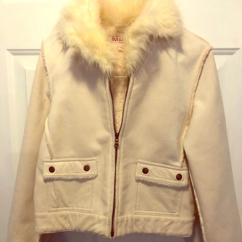 Guess faux suede jacket